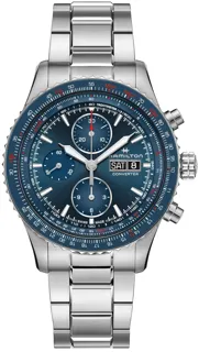 Hamilton Khaki Aviation H76746140 Stainless steel Blue