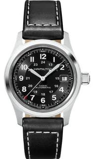 Hamilton Khaki Field H70455733 Stainless steel Black