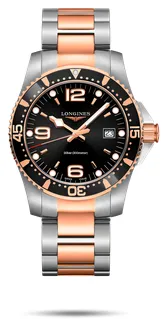 Longines HydroConquest L3.740.3.58.7 Stainless steel Black