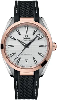 Omega Seamaster 220.22.41.21.02.001 Rose gold and Stainless steel Silver