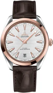 Omega Seamaster 220.23.41.21.02.001 41mm Rose gold Silver