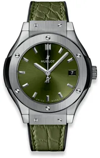 Hublot Classic Fusion 581.NX.8970.LR Titanium Green