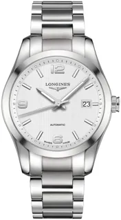 Longines Conquest L2.785.4.76.6 Stainless steel Silver