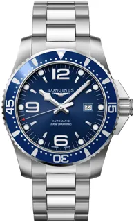 Longines HydroConquest L3.841.4.96.6 Stainless steel Blue