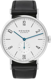 NOMOS Tangente 130 Stainless steel White