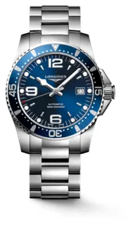 Longines HydroConquest L3.742.4.96.6 Stainless steel Blue