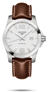 Longines Conquest L37594765 Stainless steel Silver