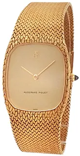 Audemars Piguet Vintage 18k yellow gold Champagne