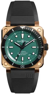 Bell & Ross BR 03-92 Diver BR0392-D-LT-BR/SRB 42mm Bronze Green