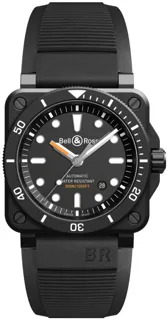 Bell & Ross BR 03-92 Diver BR0392-D-BL-CE/SRB Ceramic Black