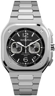 Bell & Ross BR 05 Chrono BR05C-BL-ST/SST Stainless steel Black