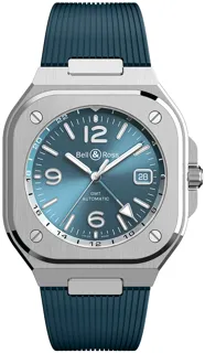 Bell & Ross BR05G BR05G-PB-ST/SRB Stainless steel Blue