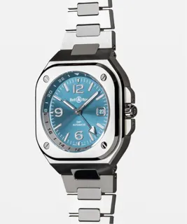 Bell & Ross BR05G BR05G-PB-ST/SST 41mm Stainless steel Blue