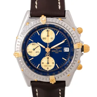 Breitling Chronomat 81950 Stainless steel and 18k yellow gold Blue