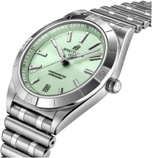 Breitling Chronomat A10380101L1A1 36mm Stainless steel Green