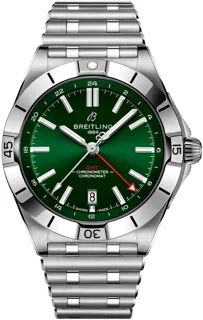 Breitling Chronomat A32398101L1A1 Stainless steel Green