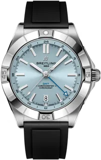 Breitling Chronomat p32398101c1s1 Platinum and Stainless steel Blue