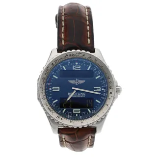 Breitling Chronospace A56012.1 Stainless steel Blue