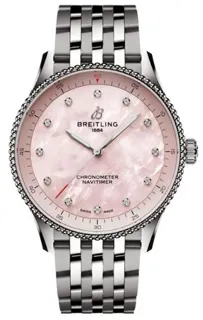 Breitling Navitimer A77320D91K1A1 32mm Stainless steel Pink