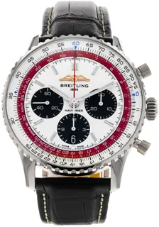 Breitling Navitimer B01 Chronograph AB0138 - BOEING 747 Stainless steel Cream