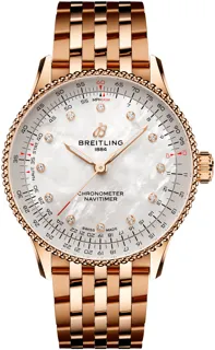 Breitling Navitimer R17327211A1R1 Red gold White