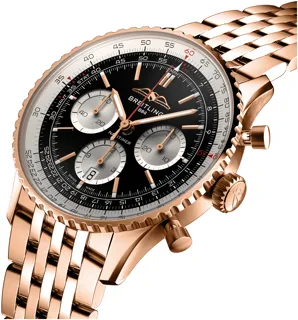 Breitling Navitimer RB0138211B1R1 Red gold Black