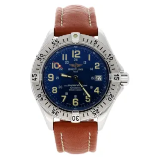 Breitling Superocean A17040 Stainless steel Blue