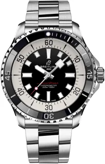 Breitling Superocean A17376211B1A1 Stainless steel Black