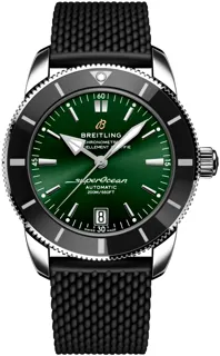 Breitling Superocean Heritage AB2010121L1S1 Stainless steel Green