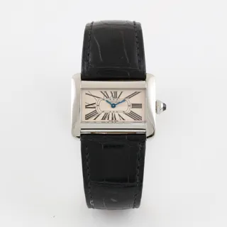 Cartier Divan 2599 31.5mm Stainless steel Silver