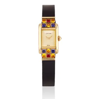 Cartier Mini Tank Yellow gold Cream