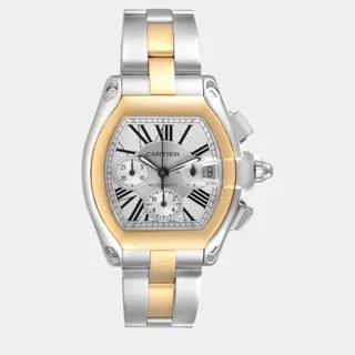 Cartier Roadster W62027Z1 Yellow gold and Stainless steel