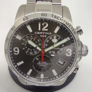 Certina DS Podium C034.654.44.087.00 42mm Titanium Gray