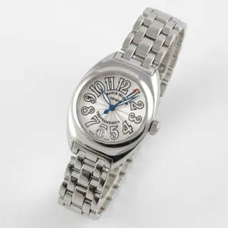 Franck Muller Transamerica 2000L OAC Stainless steel Silver