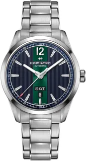 Hamilton Broadway Day Date H43515141 Stainless steel Blue