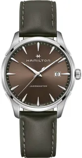 Hamilton Jazzmaster H32451801 Stainless steel Brown