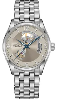 Hamilton Jazzmaster Open Heart H32705121 Stainless steel Beige