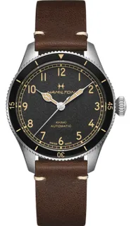 Hamilton Khaki Aviation H76205530 Stainless steel Black