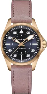 Hamilton Khaki Aviation H76245840 Stainless steel Blue