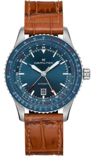 Hamilton Khaki Aviation H76715540 Stainless steel Blue