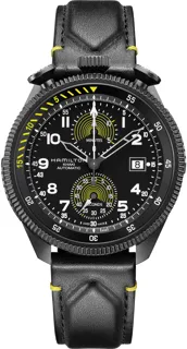 Hamilton Khaki Aviation H76776733 Stainless steel Black