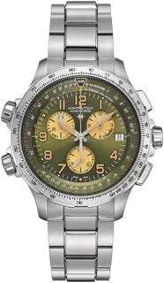 Hamilton Khaki Aviation H77932160 Stainless steel Green