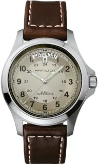 Hamilton Khaki Field H64455523 Stainless steel Beige