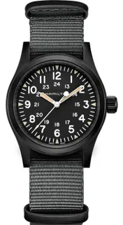 Hamilton Khaki Field H69409930 Stainless steel Black