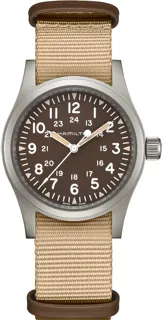 Hamilton Khaki Field H69439901 Stainless steel Brown