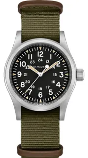 Hamilton Khaki Field H69439931 Stainless steel Black