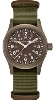 Hamilton Khaki Field H69449961 Stainless steel Green