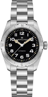 Hamilton Khaki Field H70225130 Stainless steel Black