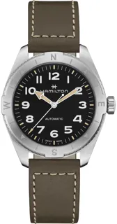 Hamilton Khaki Field H70315830 Stainless steel Black