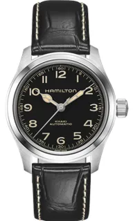 Hamilton Khaki Field H70405730 Stainless steel Black